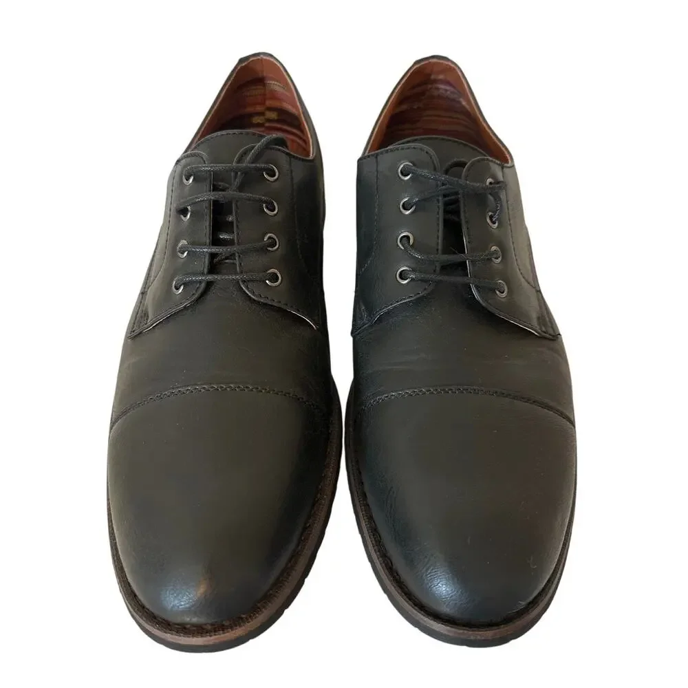 Ferro Aldo Spencer Oxford Shoes Black Size 10 Dressy Classic Career Professional